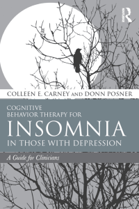 Cognitive Behavior Therapy for Insomnia in Those with Depression  A Guide for Clinicians ( PDFDrive )