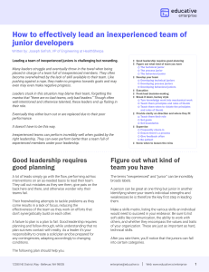 How to effectively lead an inexperienced team of junior developers (7) (1)