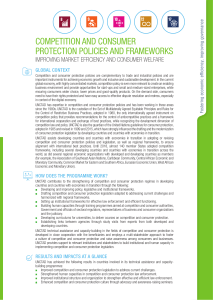 UNCTAD - Competition and consumer protection policies and frameworks (2022)