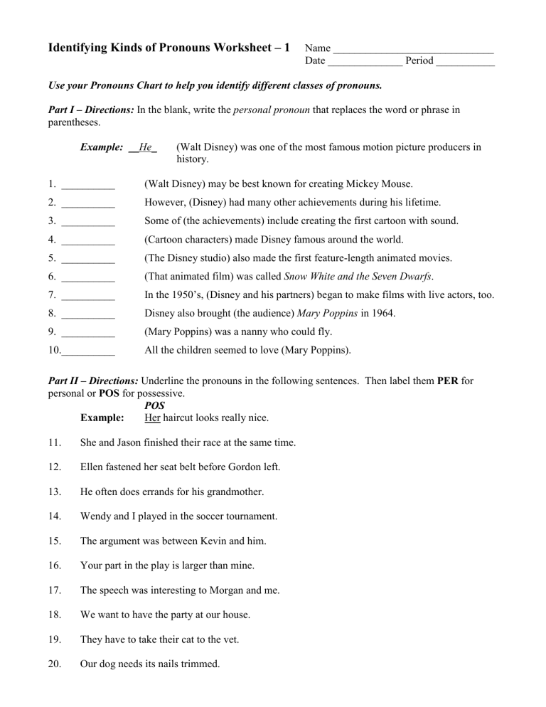 identifying-kinds-of-pronouns-worksheet-1