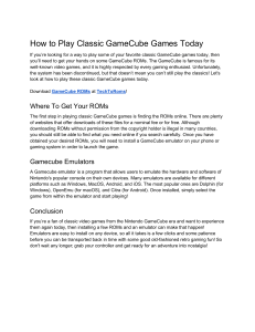 How to Play GameCube Classics on Your Phone or Gaming System