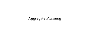 32-35 Aggregate Planning