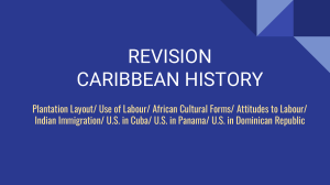 REVISION - CARIBBEAN HISTORY 2023 (2)