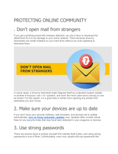PROTECTING ONLINE COMMUNITY