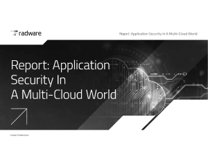 Application Security in Multi-Cloud Report