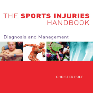 Sports Injuries Handbook   Diagnosis and Management ( PDFDrive )