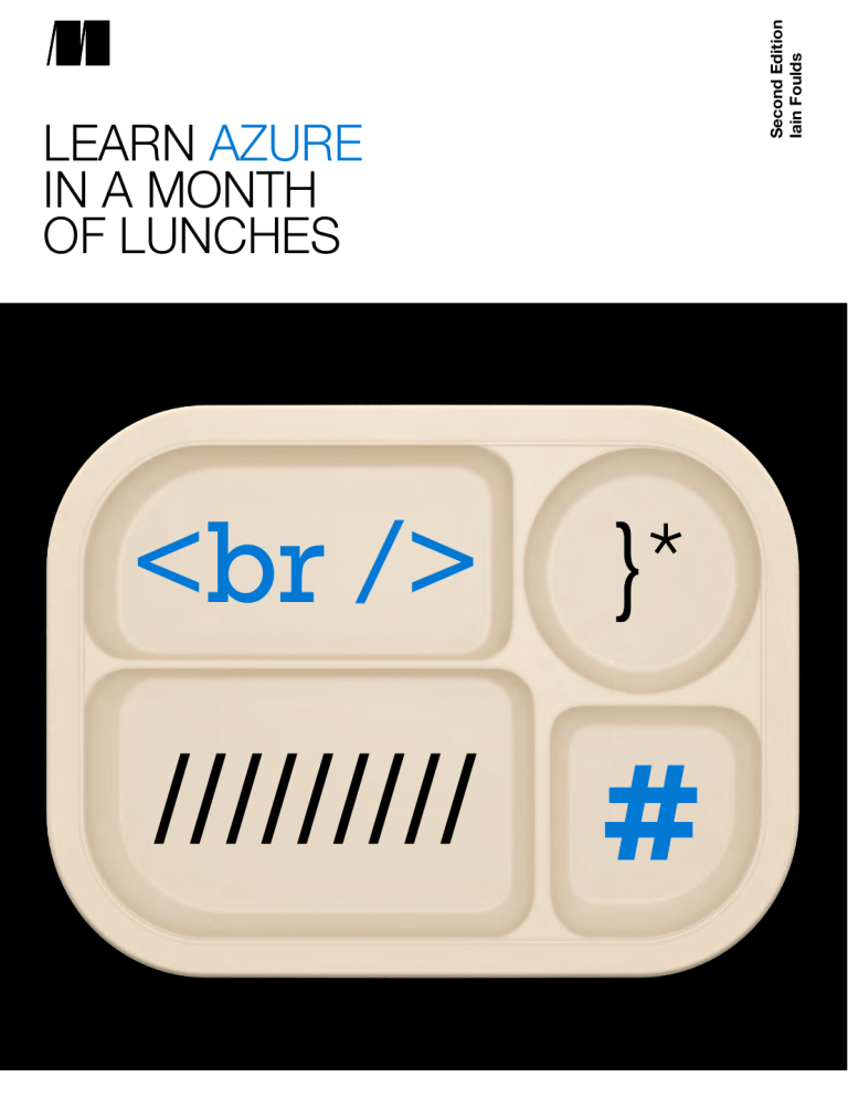 Learn Azure in a month of lunches