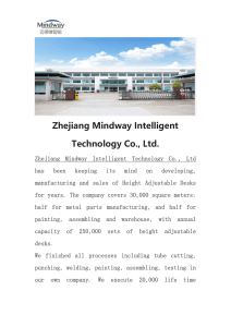 Zhejiang Mindway Intelligent Technology Co.,Ltd.