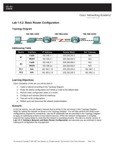 Basic-router-configuration
