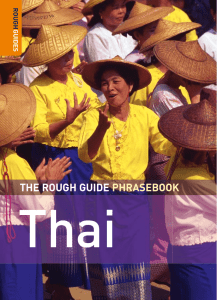 The Rough Guide Thai Phrasebook 3 ( PDFDrive )