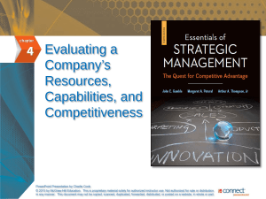 Essentials of Strategic Management 4e Chapter 4