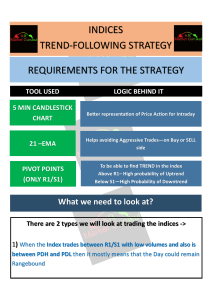 KRMG Indices Basic Strategy