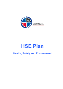 HSE PLAN