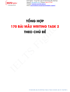 170 IELTS ESSAY SAMPLE - IELTS Fighter tổng hợp