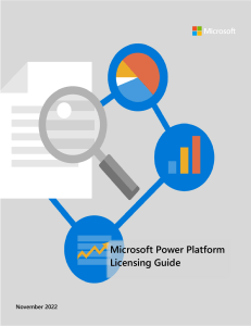 Power Platform Licensing Guide November 2022