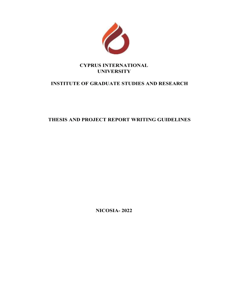 thesis submission form ciu