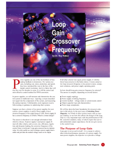 LoopGainCrossoverFrequency