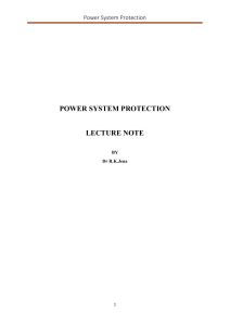 228 POWER SYSTEM PROTECTION