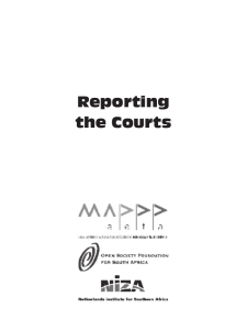 Court Reporting Handbook
