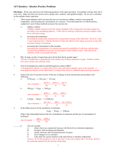 Unit 3 Study Guide - Answers