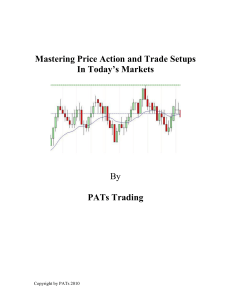 PATs Price Action Trading Manual