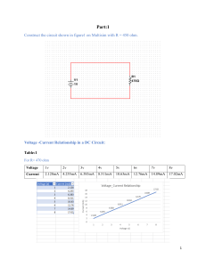 DC, RC, RL Circuits Lab Report