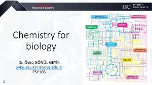 3,4-Chemistry for biology and Macromolecules