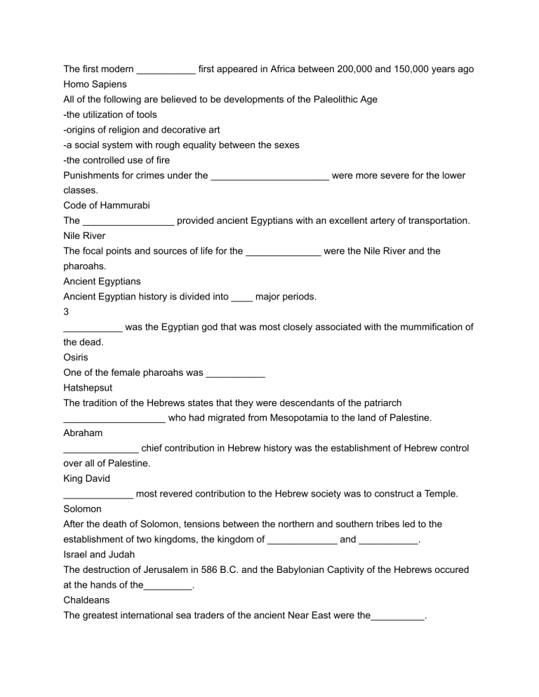 Spanish 2 Exam Study Guide Spanish 2 Exam Study Guide