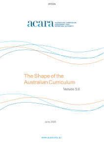 the shape of the australian curriculum version5 for-website