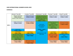 USEK-INTERNATIONAL-SUMMER-SCHOOL-2022-detailed-schedule