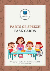 Parts-of-Speech-Task-Cards-With-Answers-Copyright-English-Created-Resources