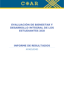 Informe BYDE 2020 Ayacucho