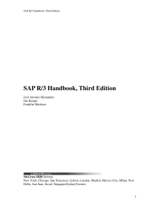 SAP R3 Handbook 3e