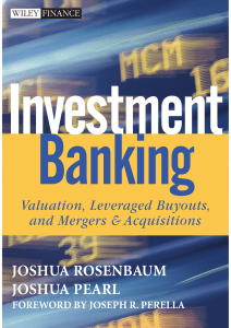 Investment Banking - Rosenbaum und Pearl