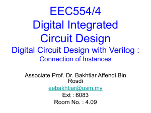 6 Design Verilog Structural Instances