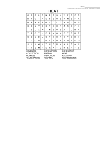 Word Search - Heat