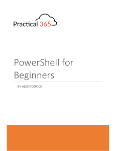 PowerShell for Beginners eBook (1)