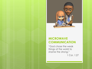 microwave communications1  1