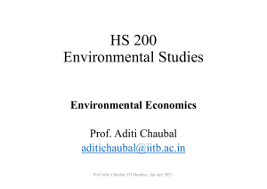 HS200 S-2 Environmental economics 30 Apr