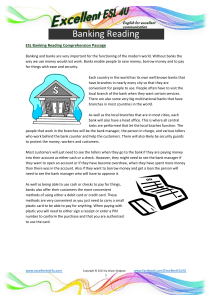 ESL-Banking-Reading-Worksheet