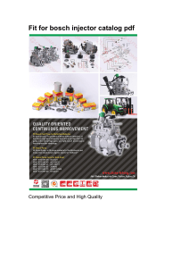Fit for bosch injector catalog pdf