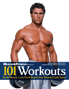 101 Workouts: Muscle & Fitness Guide