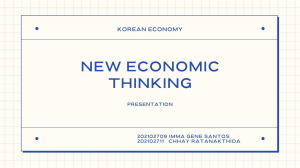 New Economic Thinking