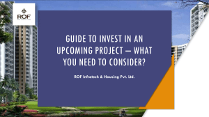 Guide to Invest in an Upcoming Project – What You Need to Consider