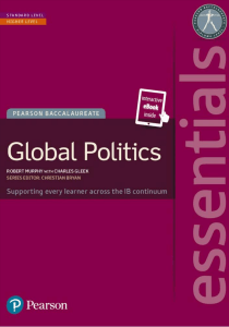 IB Global Politics - essentials textbook