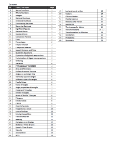 formula sheet