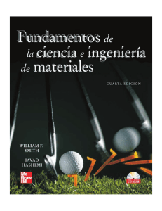 Fundamentos de la Ciencia e Ingeniería de Materiales by William F. Smith and Javad Hashemi