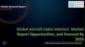 Aircraft Cabin Interiors Market Set to Witness Explosive Growth by 2033