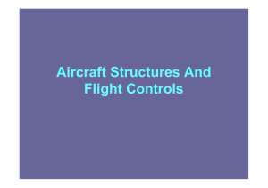Aircraft Structures And Flight Controls
