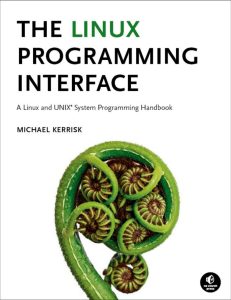 The Linux programming interface  a Linux and UNIX system programming handbook